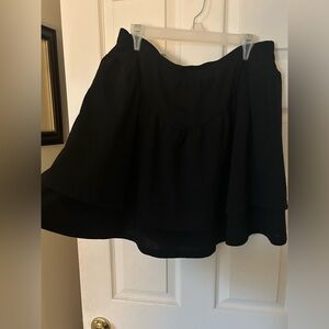 SHEIN Black A-Line Skirt